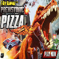 -:   (T-Rex Prehistoric Pizza)