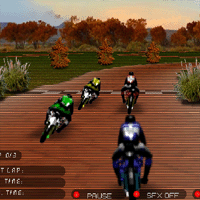 3D-гонки на мотоциклах (3D motorcycle racing)