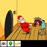 Санта Клаус в плену у Пилы