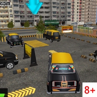 Парковка такси 3D: Индия