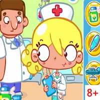онлайн игра Медсестра дурачится