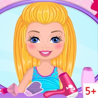 Парикмахерская Барби: Прическа для Шелли