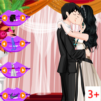 онлайн игра Свадебный поцелуй: Одевалка