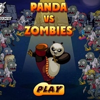 Панда против зомби