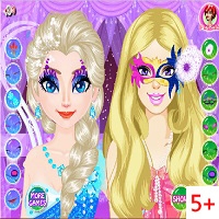 Эльза против Барби: Конкурс макияжа
