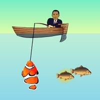 Игра Обама рыбачит