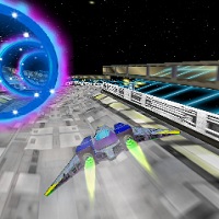 Космические гонки на кораблях 3D