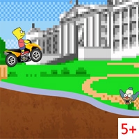 Барт Симпсон: Езда на квадроцикле
