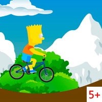 Барт Симпсон: Езда на велосипеде